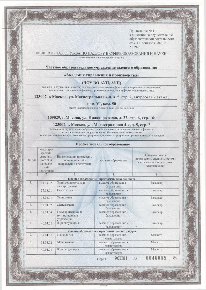 licence